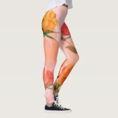 Paisley bandana print, zijde sjaal ontwerp. leggings (Rechts)