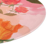 Paisley bandana print, zijde sjaal ontwerp. snijplank (Hoek)