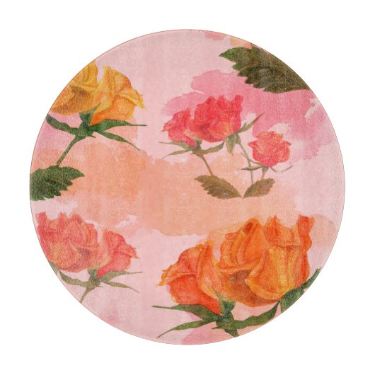 Paisley bandana print, zijde sjaal ontwerp. snijplank (Voorkant)