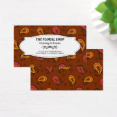 Paisley Bloem Doodles Visitekaartje (Bureau)