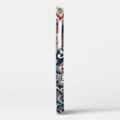 Paisley bloemmotief, damast motief. Case-Mate iPhone case (Achterkant / Links)