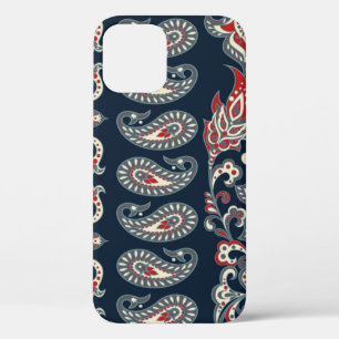 Paisley bloemmotief, damast  motief. Case-Mate iPhone case