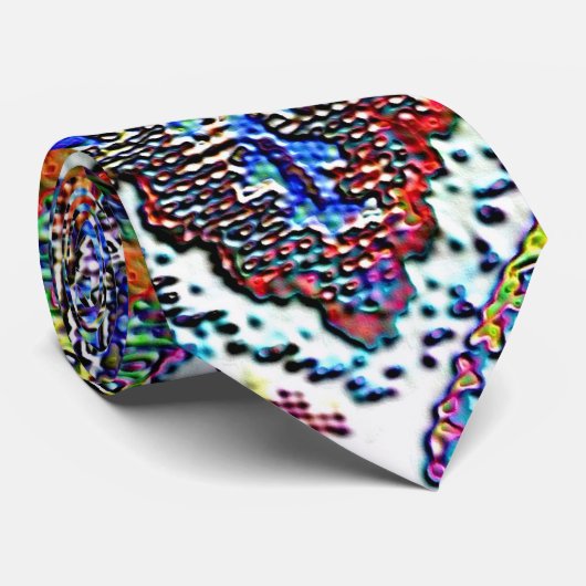 Paisley Blue 3 Stropdas (Opgerold)