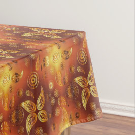 Paisley Boho Style Bohemian Golden Tafelkleed