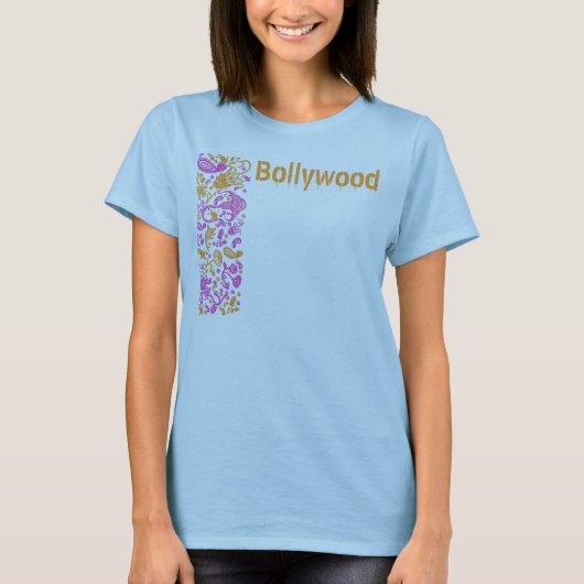 Paisley, Bollywood T-shirt (Voorkant)