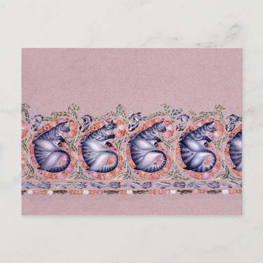 Paisley Border Briefkaart (Voorkant)