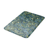 Paisley bosgroen badmat (Gekanteld)
