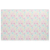 Paisley Bright Boho Folk Pattern op wit Stof (Fat Quarter)