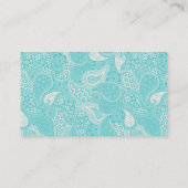 Paisley Calling Cards Contactkaartje (Achterkant)