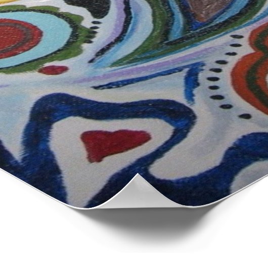 Paisley Canvas Poster (Hoek)