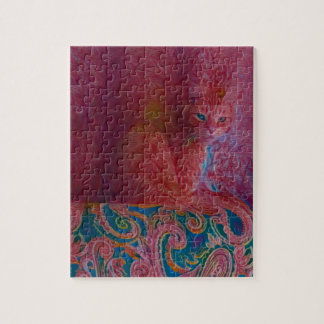 Paisley Cat Puzzle Legpuzzel