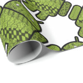 Paisley Character for the Android™ Robot Cadeaupapier (Rol Hoek)