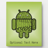 Paisley Character for the Android™ Robot Fotoplaat (Voorkant)