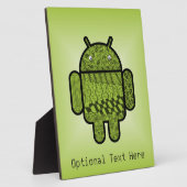 Paisley Character for the Android™ Robot Fotoplaat (Zijkant)