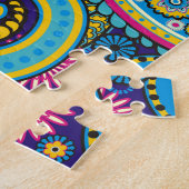  Paisley Colorful Floral Legpuzzel (Zijkant)