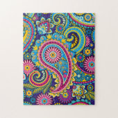  Paisley Colorful Floral Legpuzzel (Verticaal)