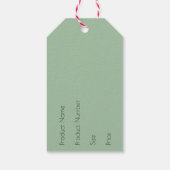  Paisley Custom Business Labels Cadeaulabel (Achterkant)