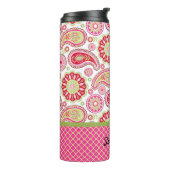  Paisley Custom Thermal Tumbler Thermosbeker (Gedraaid links)
