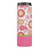  Paisley Custom Thermal Tumbler Thermosbeker (Achterkant)