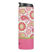  Paisley Custom Thermal Tumbler Thermosbeker (Geroteerd rechts)