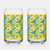 Paisley Daisy Frisdrankglas Blikvorm Glas (Rechts)