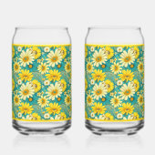 Paisley Daisy Soda Glass Blikvorm Glas (Links)
