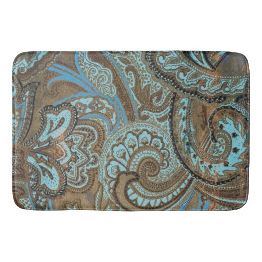 Paisley Damask - Bathmat Badmat (Voorkant)