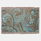 Paisley Damask - Blanket Deken (Voorkant)
