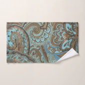Paisley Damask - Letterhanddoekset Bad Handdoek (Handdoek)