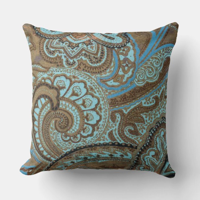 Paisley Damask - Pillow Kussen (Voorkant)