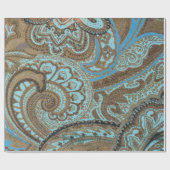 Paisley Damask - Verpakkingspapier Cadeaupapier (Vlak)