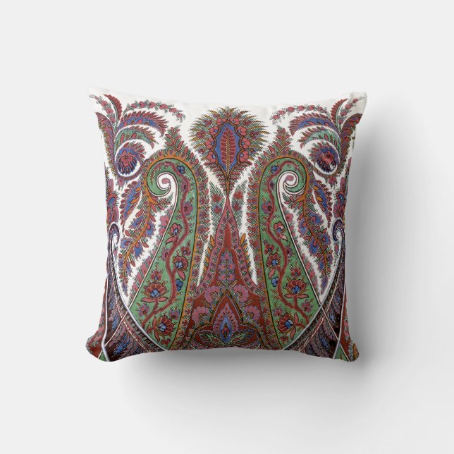 Paisley Design #11 bij SusieJayne Kussen (Voorkant)