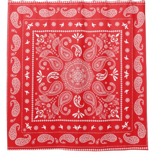 Paisley Design-1 douchegordijn (Voorkant)