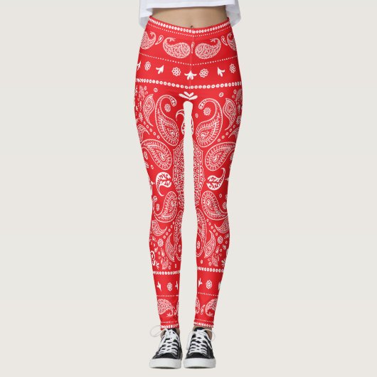 Paisley Design-1-Leggings Leggings (Voorkant)
