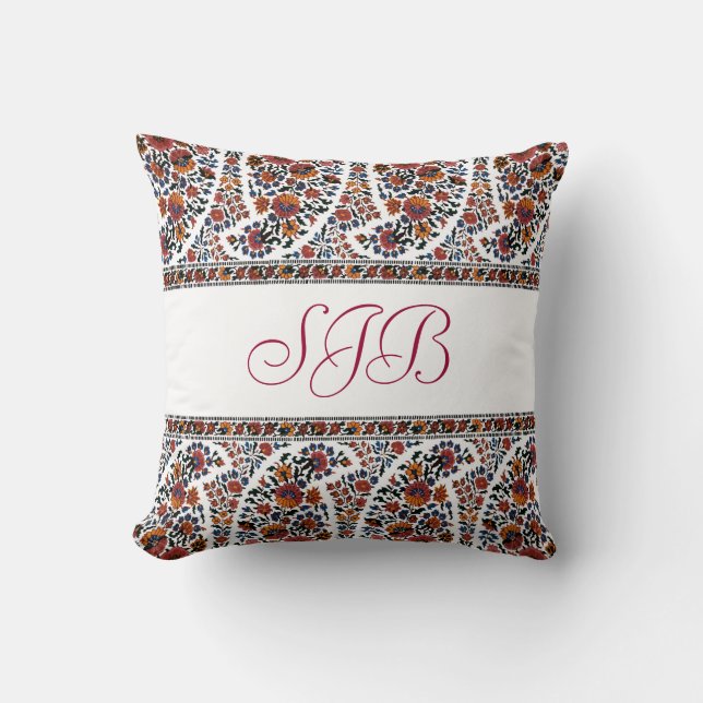 Paisley Design #2 bij SusieJayne Kussen (Voorkant)