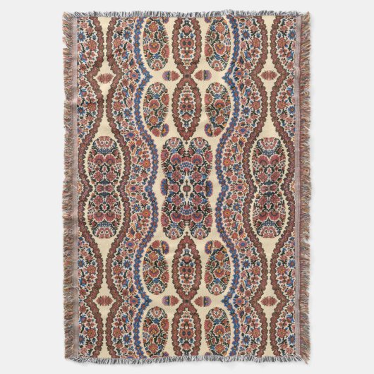 Paisley Design #7 bij SusieJayne Deken (Voorkant Verticaal)