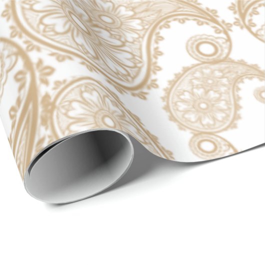 Paisley Design Cadeaupapier (Rol Hoek)