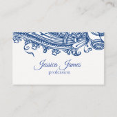 Paisley Design Visitekaartje (Voorkant)