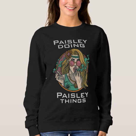 Paisley doet het trui (Voorkant)
