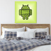 Paisley Doodle Character for Android™ Canvas Afdruk (Insitu (Slaapkamer))