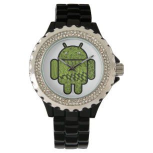 Paisley Doodle Character for Android™ Horloge