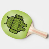 Paisley Doodle Character for Android™ Tafeltennisbatje (Zijkant)