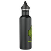 Paisley Doodle Character voor de Android™-robot Waterfles (Links)