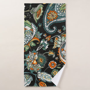 Paisley. Een naadloos patroon gebaseerd op de trad Badhanddoek