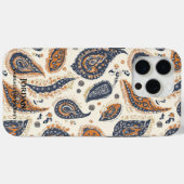 Paisley Elegance – Artistic Fusion Global Flair Case-Mate iPhone Case (Achterkant (horizontaal))