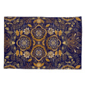 Paisley Elegance: Textiel Design Patroon Kussensloop (Achterkant)