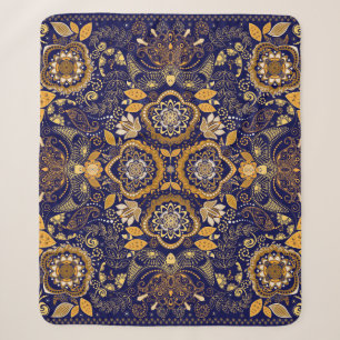 Paisley Elegance: Textiel Design Patroon Sherpa Deken