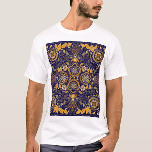 Paisley Elegance: Textiel Design Patroon T-shirt