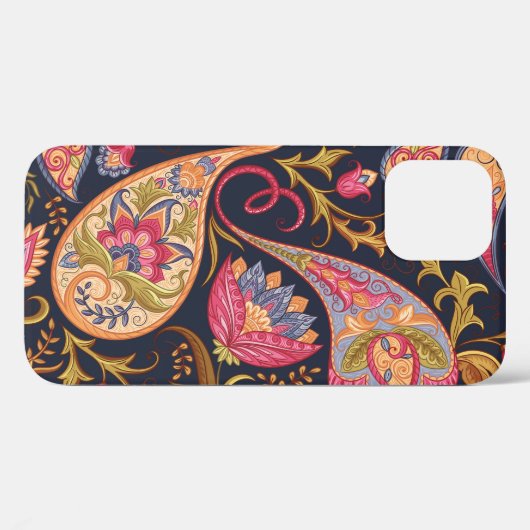Paisley: Elegant naadloos patroon. Case-Mate iPhone Case (Achterkant (horizontaal))