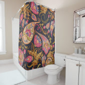  Paisley: Elegant naadloos patroon. Douchegordijn (In situ)